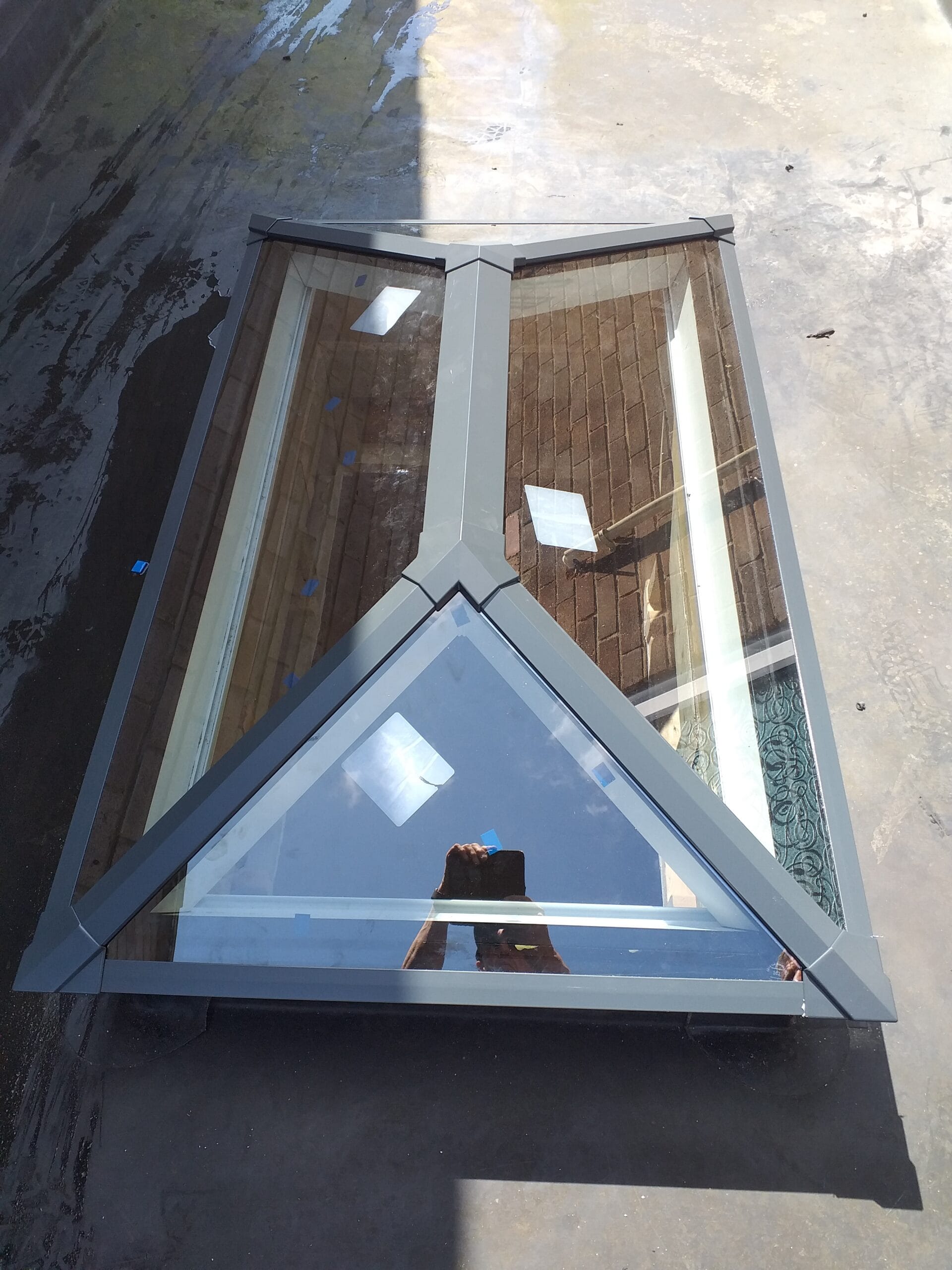 skylight window finioshed