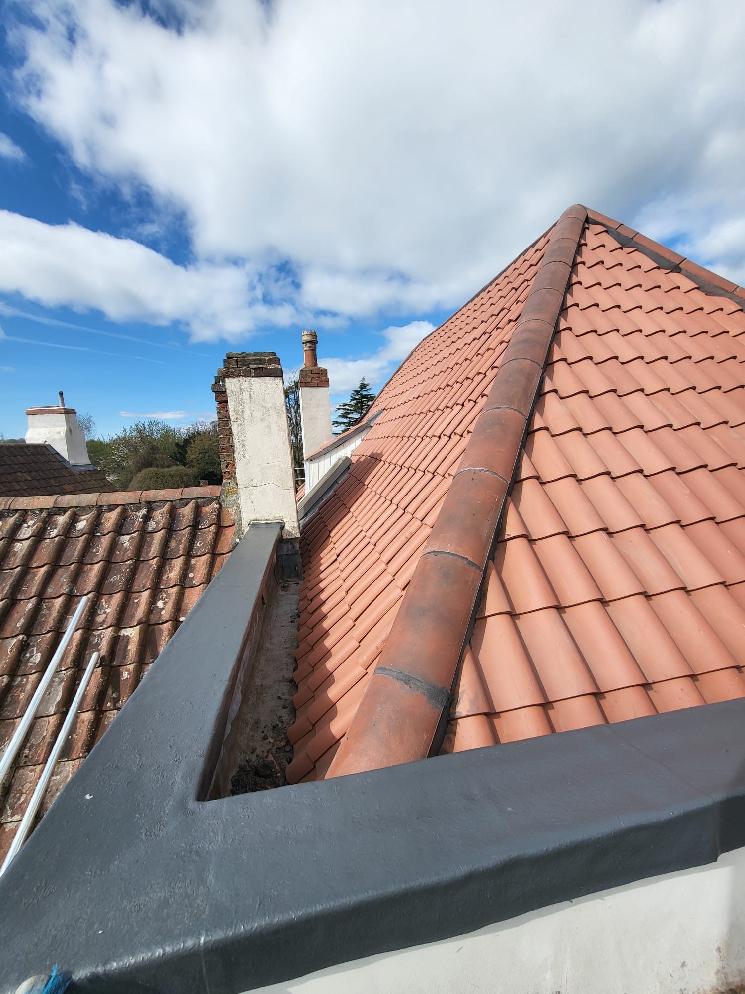 traditional tiled roof install